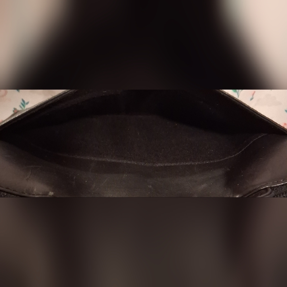 EUC Vintage Hobo International Black Leather Portfolio Satchel Purse Bag - Picture 10 of 13